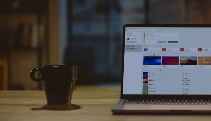 Laptop AnyDesk Software